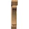 Ekena Millwork Legacy Slat Rough Sawn Bracket w/ Offset Brace, Western Red Cedar, 8"W x 40"D x 40"H BKT0806X40X40LEC06RWR - alternate 2